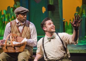 Anthony Rollins-Mullens as Toad and Brett Jones as Frog
