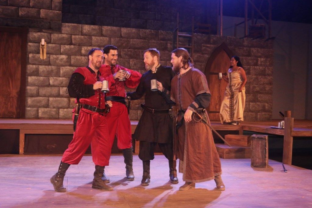 Cassidy Brown (Iago), Jeff Wiesen (Cassio), Steve Price (Brabantio), Jackson Currier (Montano), Regina Morones (Bianca)