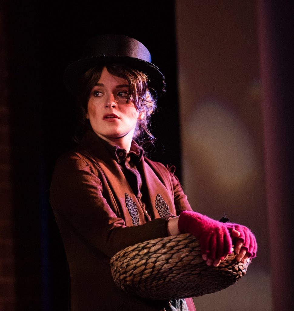 Becky Davis as Eliza Doolittle