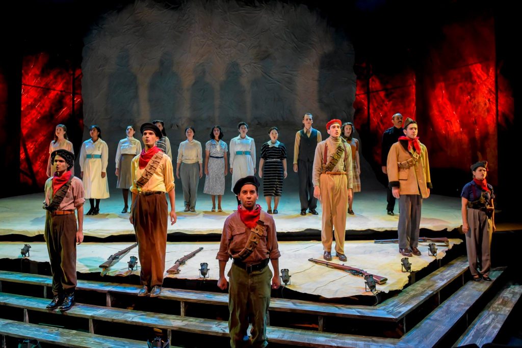 TDPS’s Heart of Spain brings this important moment in history to life through song. Photo: Alessandra Mello