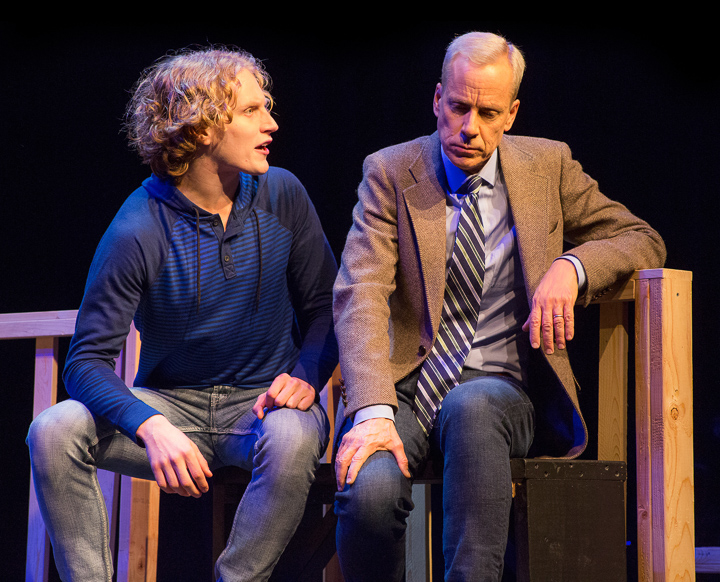Morgan Lange, John Fisher. Photo by David Wilson.